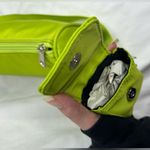 BP Neon Green Shoulder Bag with Headphone Holder Photo 7