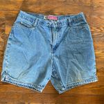 Faded Glory  Jean Shorts size 16 vintage Photo 0