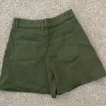 OVS High Waisted Mom Shorts Green Size 2 Photo 1