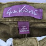 Gloria Vanderbilt  Green Straight Taper Denim Short Jeans Cotton Bottom Pants 10S Photo 6