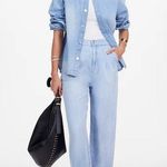 Madewell $138 Harlow Wide Leg Trouser Jeans - 25 Photo 0