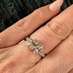 None 🆕 💍 NEW 925 Sterling Silver Pink CZ Princess Ring Engagement Wedding Valentine Photo 0