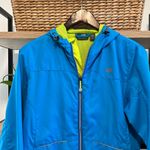 New Balance Spring Running Jacket Windbreaker w/Hood, Pockets, Cinchable Waist M Photo 1