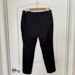Loft ‎ Outlet Navy Red Curvy Size 8 Skinny Plaid Ankle Casual Pants NWT Photo 2