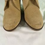 J.Crew Womens Size 7 Tan Macalister Wedge Heel Ankle Bootie Suede Boho Neutral Photo 2