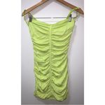 NBD REVOLVE Synthetic Preslie Dress Neon Yellow/Lime Green Size XSmall Photo 7