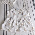 Hollister co • wildflower floral peplum tank Photo 0