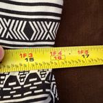 5/48 Black & White Geometric Collared ButtonDown  Sleeveless Tie Dress S… Photo 12