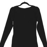 Rag and Bone  Asher Midi Dress Black Size Large Photo 9