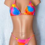 Boutique Vibrant, Multi-Colored, Tie-Dye, Bikini Set Photo 0