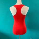 Nike  Red V-Neck Racerback Tank Sporty Active Performance Gym Workout Size XS Photo 1