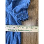 Blair  Chambray Denim Embroidered Floral Dress Women Size 2XL Country Western Photo 4