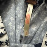 Free People NWOT Palm Bay Printed Shortalls Women’s Romper Blue Floral M Photo 3