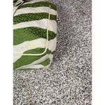 Coach Vintage  Limited Edition Zebra Stripe Green & White Tote Bag Photo 1