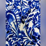 Ralph Lauren Lauren  Blue White Pattern Dress Size 4 Photo 1