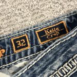 Rock Revival Kella Cropped Capri Jeans Womens 32 Color Keila C2 Festival Photo 2