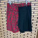 Hot Topic  Red And Black Plaid Shorts‎ Size XL Photo 1