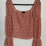 Lucy Paris  Smocked‎ Blouse size medium Photo 0