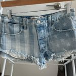 Abercrombie & Fitch American Flag Jean Shorts Photo 0