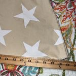 Altar'd State Altar’d state size large ultra flare leg pants with white stars high rise hippie Photo 6