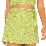 Faithfull the Brand  Linen Eridani Skort in Cremona Floral Print Size 8 Photo 8