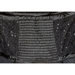 Women’s Madden NYC Black Sequin Bustier Size M Party Night Out Smocked Back Size M Photo 3