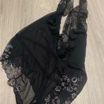 Victoria's Secret Black Sheer Lace Chemise Photo 2