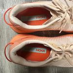 Hoka  Rincon 3 Lightweight Running Shoes in Silver Peony Cantaloupe Photo 6