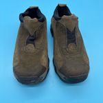 L.L.Bean Brown Leather Suede Mules Clogs Size 8 Photo 9