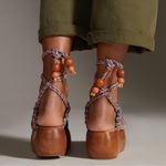 The Odells Braided Platform Sandal Size 36 or US 6 Orange Photo 3