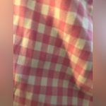 Dalu Fitness Pink Gingham Checkered Leggings Size M Photo 2