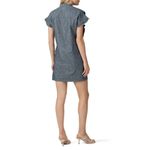 Coach 💕💕 Chambray Short Prairie Dress ~ Blue 6 EUC 100% Cotton Prairie Chkc Photo 6