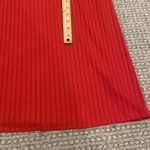 Old Navy NWT  Dress Womens Medium Red Off Shoulder Ribbed Knit Maxi Holiday Long Photo 6