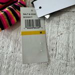 Salt + Cove Mane Event Underwire Bralette Bikini Top NWT size Medium Zebra Print Pink Photo 6