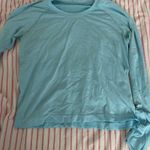 Lululemon  Swiftly Tech Long Sleeve Blue 2.0 Race Length Photo 0