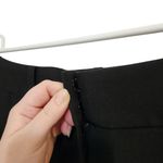 Lane Bryant  Straight High Rise Flat Front Trouser Slacks Dress Pants Black Sz 16 Photo 10