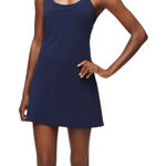 Outdoor Voices  Exercise Dress Navy Built-In Shorts Size M Photo 0