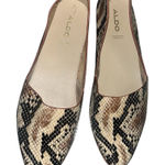 ALDO  Women's Multicolor Snakeskin Loafers Photo 0