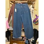Favorite Daughter The Marsha Super High Rise Wide Leg Jeans Concord Size 28 Blue Photo 15