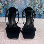 H by Halston Halston Size 8 Black Strappy Heels Photo 2