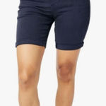 Judy Blue  Navy High Rise Tummy Control Bermuda Shorts Size XL Photo 0