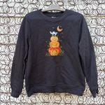 Holiday Edition Halloween Jackolantern embroidered Spooky Cat Black Sweatshirt S Photo 0