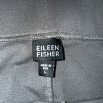 Eileen Fisher Women Charcoal Gray Pull On Wide Leg Crop Pants Size L Photo 2