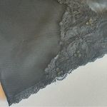 Victoria's Secret VICTORIA’S SECRET Y2K Lace Mesh & Satin Black One Piece Teddy‎ Like New Sz Small Photo 10