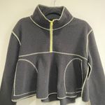 Urban Outfitters  Posie Fleece Black Medium Photo 5