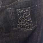 Faded Glory -  wide flare dark wash y2k jeans in black s 10p Photo 6