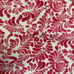 J. McLaughlin  Pink and White Leaf Print Durham Ruffle Neck Sleeveless Top Photo 6