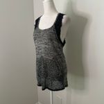 Miss Me  gray sparkly knit tank top size M Photo 2