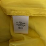 Eliza J  Dress Swiss Dot Halter Ruffle Sharkbite Hem Polka Dot Yellow Size 18 Photo 3