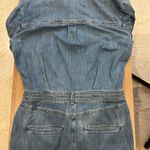 Pilcro Anthropologie Denim Micro Mini Skirt Dress Photo 4